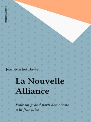 cover image of La Nouvelle Alliance